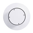 thumbnail image 6 of Kevinplus 31.5 inch Round Coffee Table with Sturdy Base, Modern Drum End Table for Living Room, White, 6 of 9