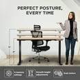 Rise UP Electric Standing Desk adjustable height desk 24-49