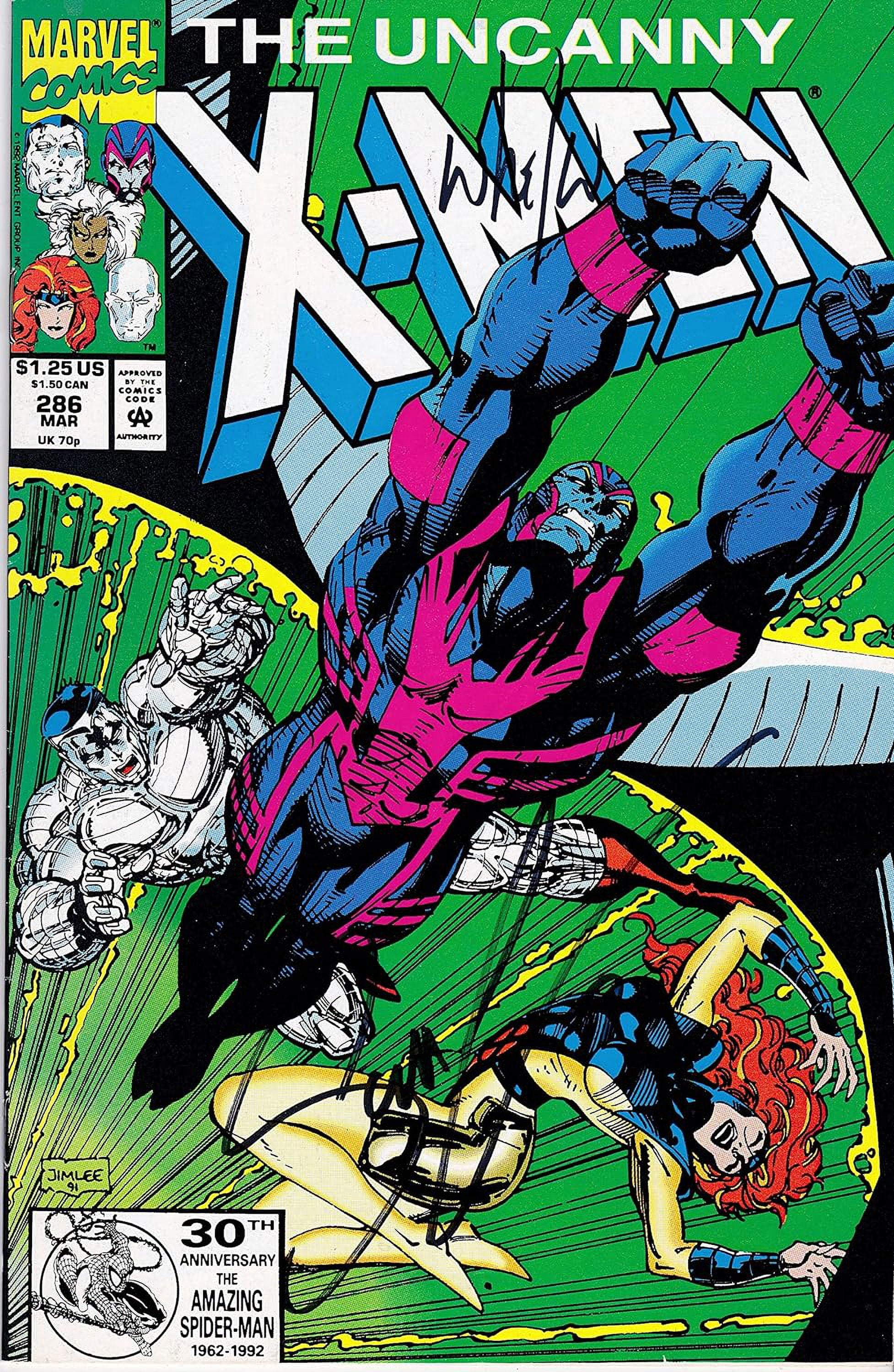 Uncanny X-Men #319 NM Signed Scott Lobdell and Whilce Portacio
