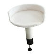 thumbnail image 3 of koolsoo Lit pour Chat de Bureau Stable Gain de Place Robuste Confortable Lit pour Animaux Hamac Rond Blanc, 3 of 9