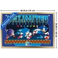 thumbnail image 3 of Sonic the Hedgehog (1991) - 35th Anniversary Transformation Wall Poster, 22.375" x 34" Framed, 3 of 5