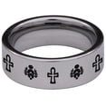 thumbnail image 4 of Ankh Tungsten Carbide Ring, 4 of 9