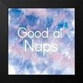 thumbnail image 2 of Lula Bijoux and Company 20x20 Black Modern Framed Museum Art Print Titled - Good At Naps, 2 of 5