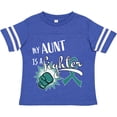 thumbnail image 3 of Inktastic Ovarian Cancer Awareness My Aunt is a Fighter Boys or Girls Toddler T-Shirt, 3 of 5