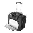 Protege, Arendale Soft Side 16” Under Seat Luggage, Black