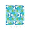 thumbnail image 2 of Benartex Sewing Room 2 Hexagons Lake Novelty 100% Cotton Fabric, 2 of 2