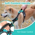 PoyPet Dog Harness and Leash Combo, Escape Proof No Pull Vest Harness, Reflective Adjustable