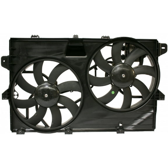 For Ford Edge A/C Cooling Fan 2007-2014 w/ Towing Package w/ Control Unit For FO3115175 | 7T4Z8C607B