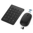 thumbnail image 1 of Amdohai 2.4G Wireless Keyboard Mouse Combo Financial Accounting Office Keyboard Mouse Set 22 Keys Wireless Numeric Keyboard+Wireless Mouse, 1 of 9