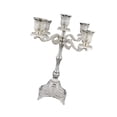 thumbnail image 4 of Dualoai 5 Arm Candelabra Candle Stand Tapered Candle Holder Centerpiece Candlestick Holder Table Candelabrum for Kitchen Counter Home Silver, 4 of 8