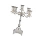 thumbnail image 4 of Candelabro de 5 brazos para centro de mesa de club, candelabro para fiesta Plata, 4 of 9