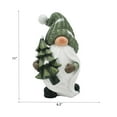 thumbnail image 5 of Holiday Time 11" Christmas Resin Gnome Decoration, Green, 1 Count, 5 of 5
