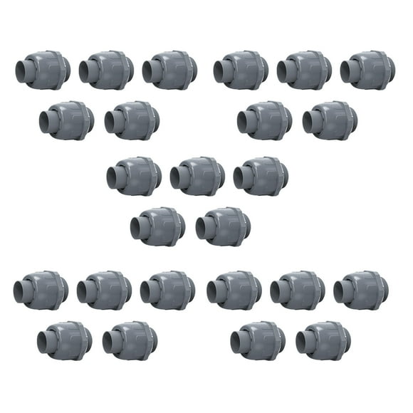 APPLAYERR Non Metallic Liquid Tight Connector 1/2 Inch PVC for Marine Equipment Refrigeration Construction Site Wiring