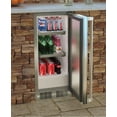 thumbnail image 5 of MO15RAS2RS 15 Outdoor Refrigerator W/ 2.7 Cu. Ft. Capacity Dynamic Cooling Technology Marvel Prime Controls LED Lighting Solid Stainless Steel Door Close Door Assist System and Lock: Right Hinge, 5 of 9