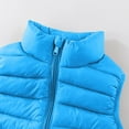 thumbnail image 4 of OGLCCG Boy's Puffy Vests Lightweight Stand Collar Full Zip Down Vest Winter Sleeveless Quilted Padded Outerwear for Boys Girls 3-12 Years, 4 of 5