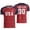 Red, variant on Zimjoy USA Soccer Jersey Men Custom Name Number Short Sleeve Personalized USA Jersey Shirts Patriotic Flag Football Fan Match Sports Shirt Red L