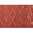 thumbnail image 1 of Ahgly Company Indoor Rectangle Abstract Brown Contemporary Area Rugs, 8' x 10', 1 of 4