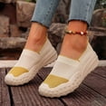 thumbnail image 7 of YLYL Women's Knit Platform Sneakers No Slip Thick Sole Lightweight Comfortable Casual Shoes, 7 of 7