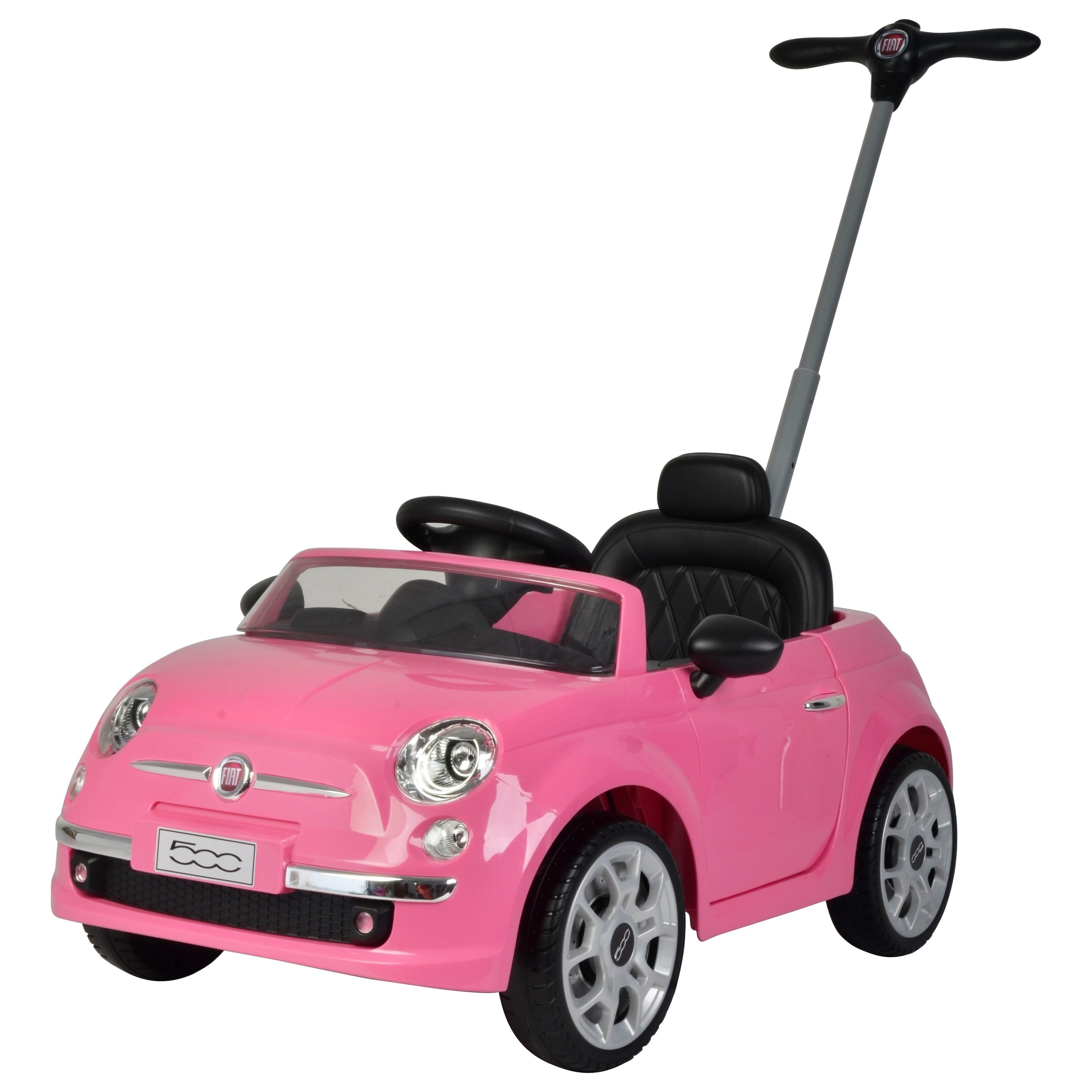 Fiat 500 push car Pink