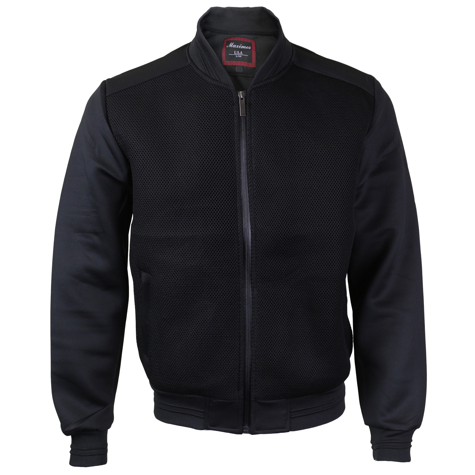 Download Maximos USA - Maximos USA Men's Lightweight Mesh Zip Up ...