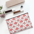 thumbnail image 6 of Cauagu Amanita Red Mushroom for Tyvek Makeup Bag,Reusable Travel Cosmetic Bag Women Organizer Toiletry Bag Birthday,Gifts for Women Girlfriend Mom Teacher 6.5’’*8.9’’, 6 of 7