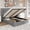Gray, variant on Amolife Queen size Hydraulic Lift Storage Bed Frame with Velvet Wingback Headboard, Corduroy Upholstery, White