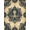 Beige Blue Gold, Pattern 7, variant on ODIKA 8'x10' Washable Area Rug Ocean Animal Cartoon Adventure Weathered Navigation Theme Artwork for Dining Room, Large Office, Lounge, Non-Slip Chair-Friendly Mat