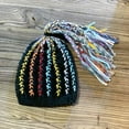 thumbnail image 6 of Cheers.US Winter Hat Ethnic Style Non-allergenic Knitting Wool Hand-Braided Women Wig Hat for Party Costume Accessory, 6 of 6