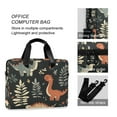 thumbnail image 4 of FORMRS 16" Laptop Bag Carrying Sleeve Case with Handle Travel Shoulder Briefcase, Gray Dinosaur, 4 of 8