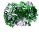 thumbnail image 5 of FloreceBien Pompones aeróbicos de animadora de Plata Verde, pompones para Fiesta de Baile, competición Deportiva Escolar, 5 of 7