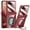 Red, variant on Ancove for Motorola Razr 2025 / Razr 2024 Case with Magnetic Ring Stand, Crystal Clear Phone Case Rear Screen Protector Hinge Protection Full-Body Anti-Scratch Case for Motorola Razr 2025/2024,Black