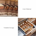 thumbnail image 6 of Placemats Set of 8, Western Texas Star Vintage Woven Placemat, Linen Place Mats for Kitchen/Dining Tables, Farmhouse Brown Wood Grain Washable Table Mats for Party, 6 of 8