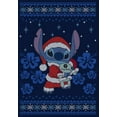 thumbnail image 2 of Boy's Lilo & Stitch Christmas with Scrump  Graphic Tee Navy Blue Medium, 2 of 4