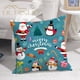 thumbnail image 3 of Funda de cojín de Feliz Navidad para decoración del hogar, funda de almohada, adorno de navidad, regalos de año nuevo para el hogar, dormitorio y sala de estar, 3 of 4