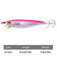thumbnail image 3 of 10 3 Cm/7 4 G Cebos Plantilla Calamar Con Anzuelo Realistas para Pesca Nocturna () Rosa, 3 of 8
