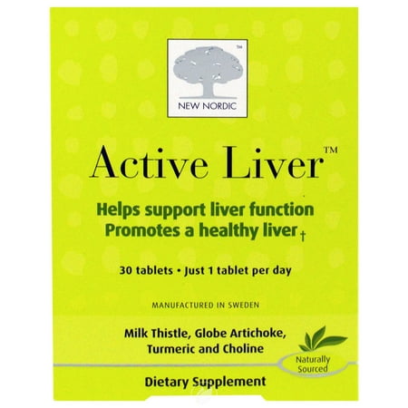 New Nordic Us, Inc Active Liver 30 Tablet, Pack of
