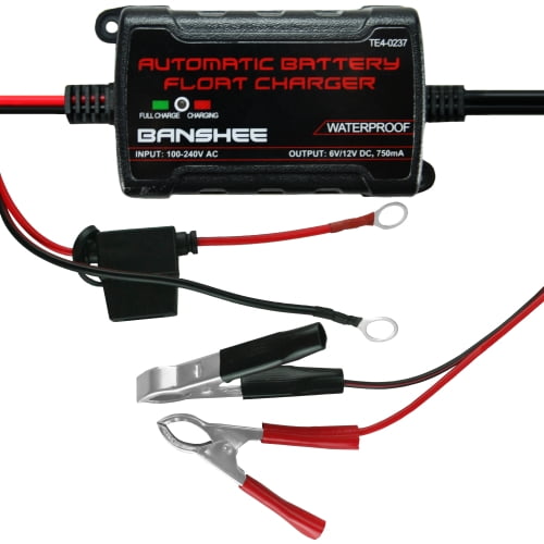 12V Trickle Charger for Boat Car Motorcycle and Watercraft Batteries