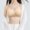 Beige, variant on Women's Push Up Bras Peach Cup Design for Lift Support Wirefree Soft Comfort Daily Wear Seamless Full Coverage Bra Purple L