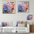 thumbnail image 4 of Designart "Blooming Hydrangea In Blue And Purple III" Hydrangea Floater Framed Canvas Prints, 4 of 5