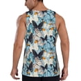 thumbnail image 2 of Sigee Butterflys for Men's Workout Tank Top, Athletic Gym Sleeveless Shirt - Quick Dry, Lightweight, Breathable Small, 2 of 9