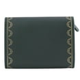 thumbnail image 3 of Pre-Owned Cartier Garland de wallet, leather coin purse, green, for men and women,..., 3 of 12