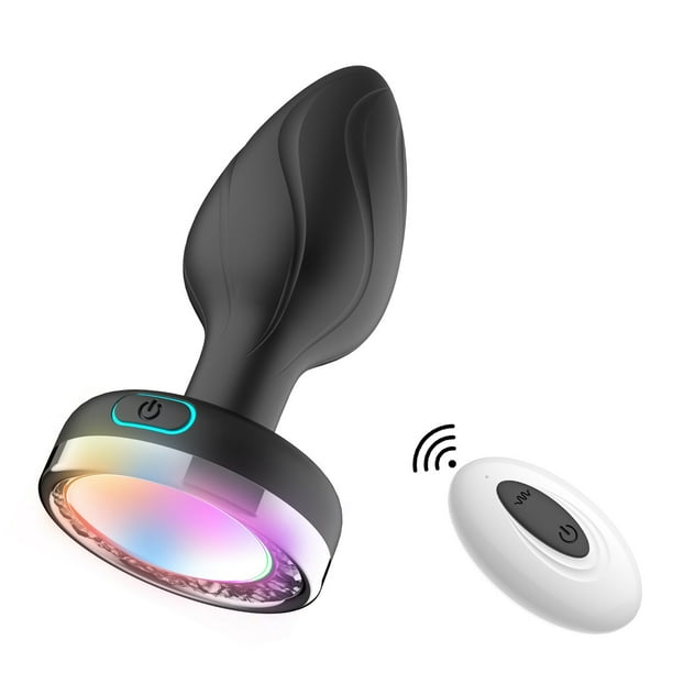 Consolador vibrador Anal con 10 frecuencias, Juguetes sexuales con luz  colorida, herramientas sexuales para adultos, tapn Anal para hombres y  mujeres Gay | Walmart en lnea