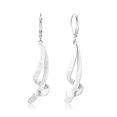 thumbnail image 1 of Pendientes ALEXCRAFT de plata de ley 925 con borlas retorcidas para mujer, 1 of 8