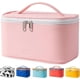 thumbnail image 1 of Makeup Bag Portable Travel Cosmetic Bag for Women, Beauty Zipper Makeup Organizer PU Leather Washable Waterproof, 1 of 4