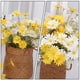 thumbnail image 4 of 6pcs Daisy artificial Decoraciones de flores Simulación Adornos de flores para bodas, 4 of 5