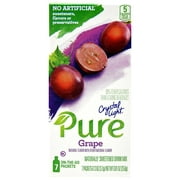Luwei Pure Grape On The Go Drink Mix, 7-Packet Box (5 Box Pack)