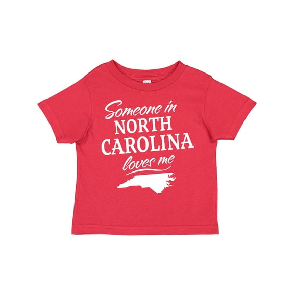 Inktastic Someone in North Carolina Loves Me Boys or Girls Toddler T-Shirt