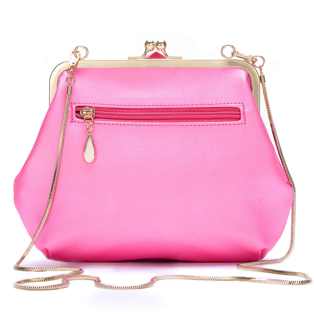 Ruiatoo Women's Evening Clutches Handbags Flower Formal Party Wallets Wedding Purses Wristlets Ethnic Totes Satchel Rose Red