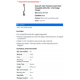 thumbnail image 2 of Rear Left Lower Rearward Lateral Arm - Compatible with 2006 - 2022 Dodge Charger 2007 2008 2009 2010 2011 2012 2013 2014 2015 2016 2017 2018 2019 2020 2021, 2 of 2