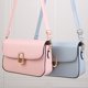 thumbnail image 3 of Bolso bandolera de piel sintética para mujer, estilo coreano, pequeño, cuadrado, tipo billetera, para ir de compras, 3 of 4